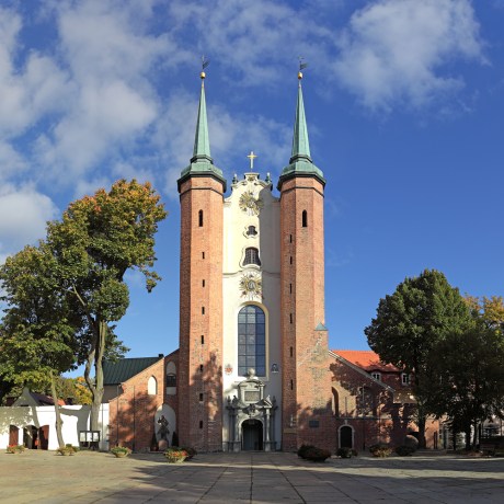 Oliwská katedrála ve městě Gdaňsk